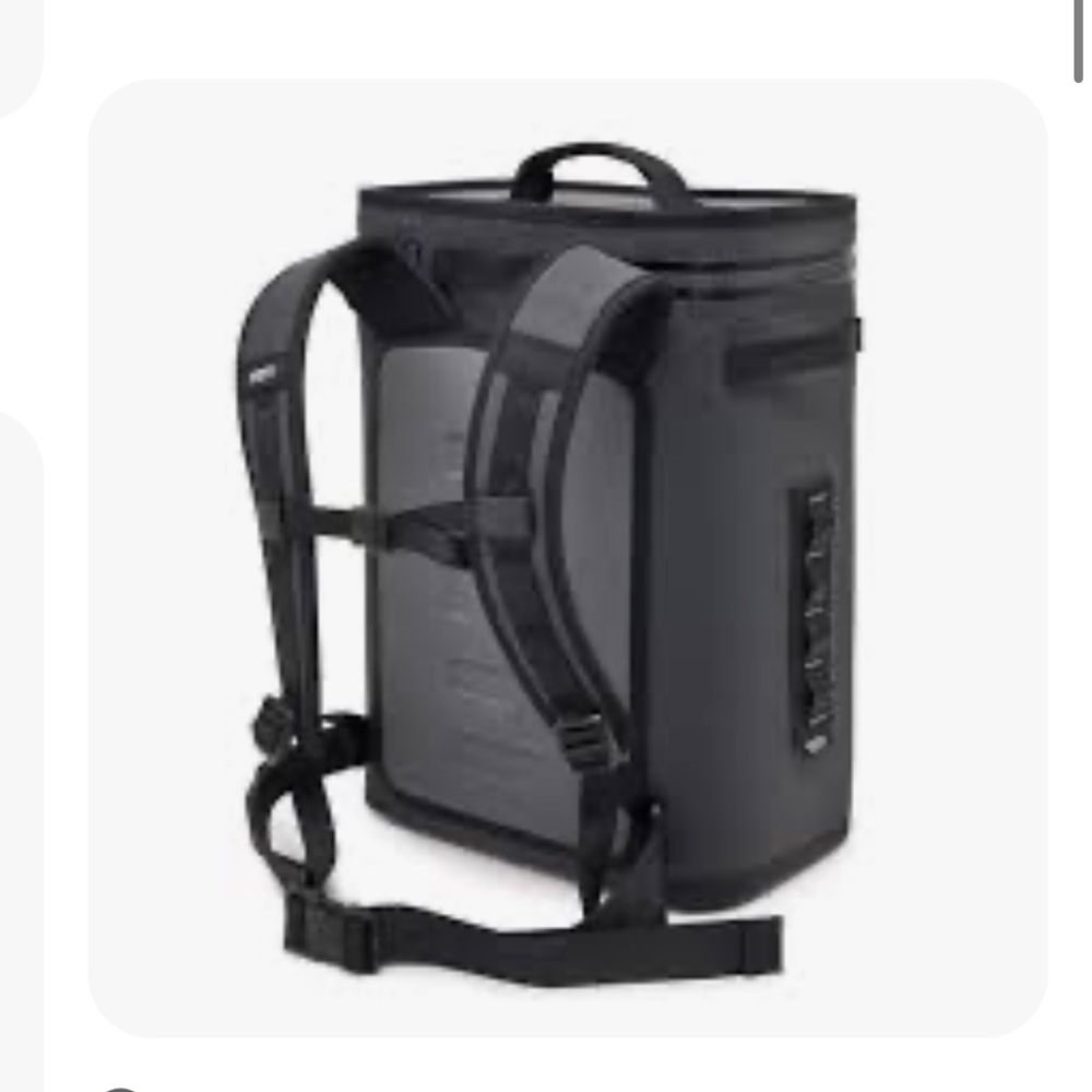 YETI Hopper Backflip 24 Soft Sided Backpack Cooler charcoal